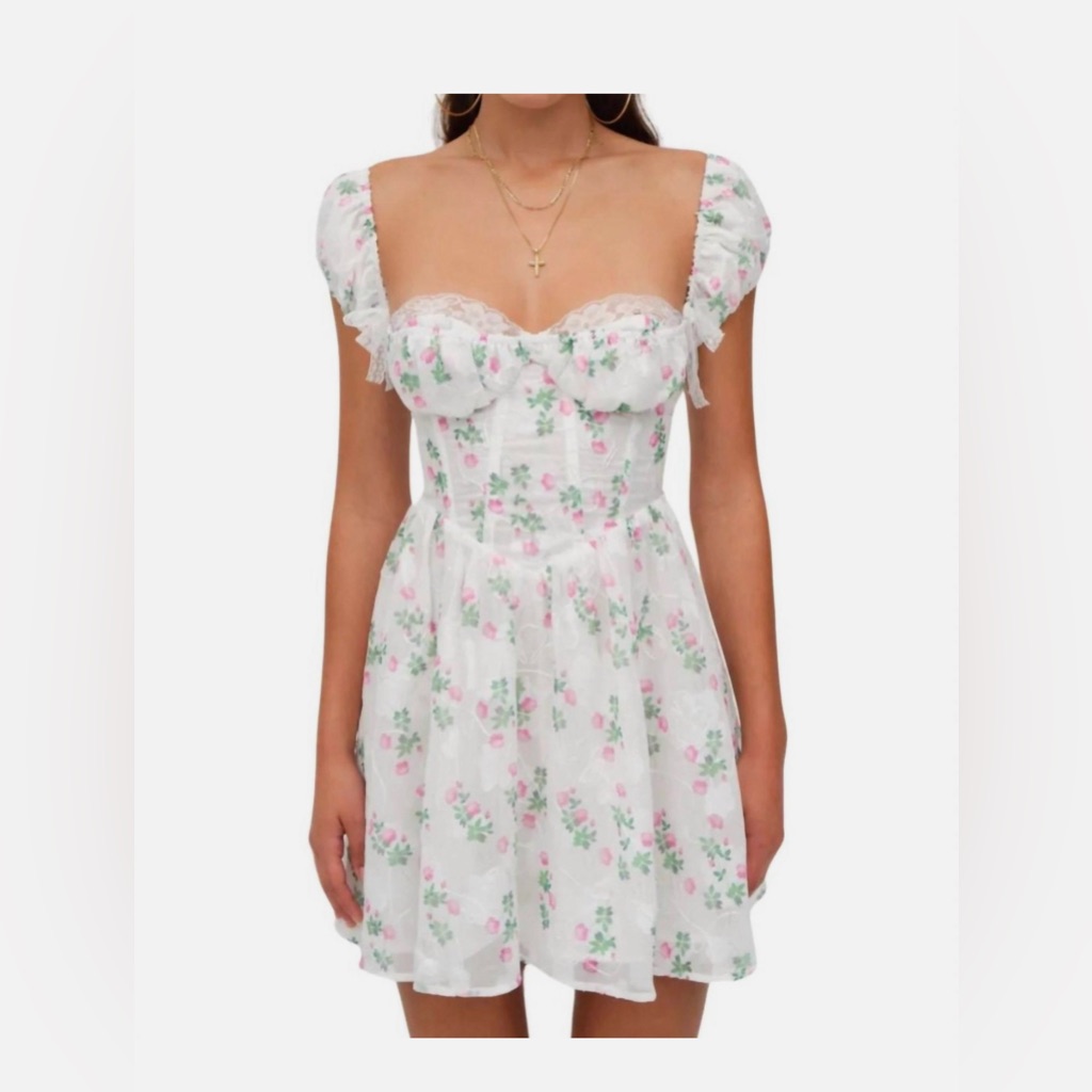 For Love & Lemons Remi Mini Dress